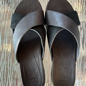 UGG Black Minimalist Sandals